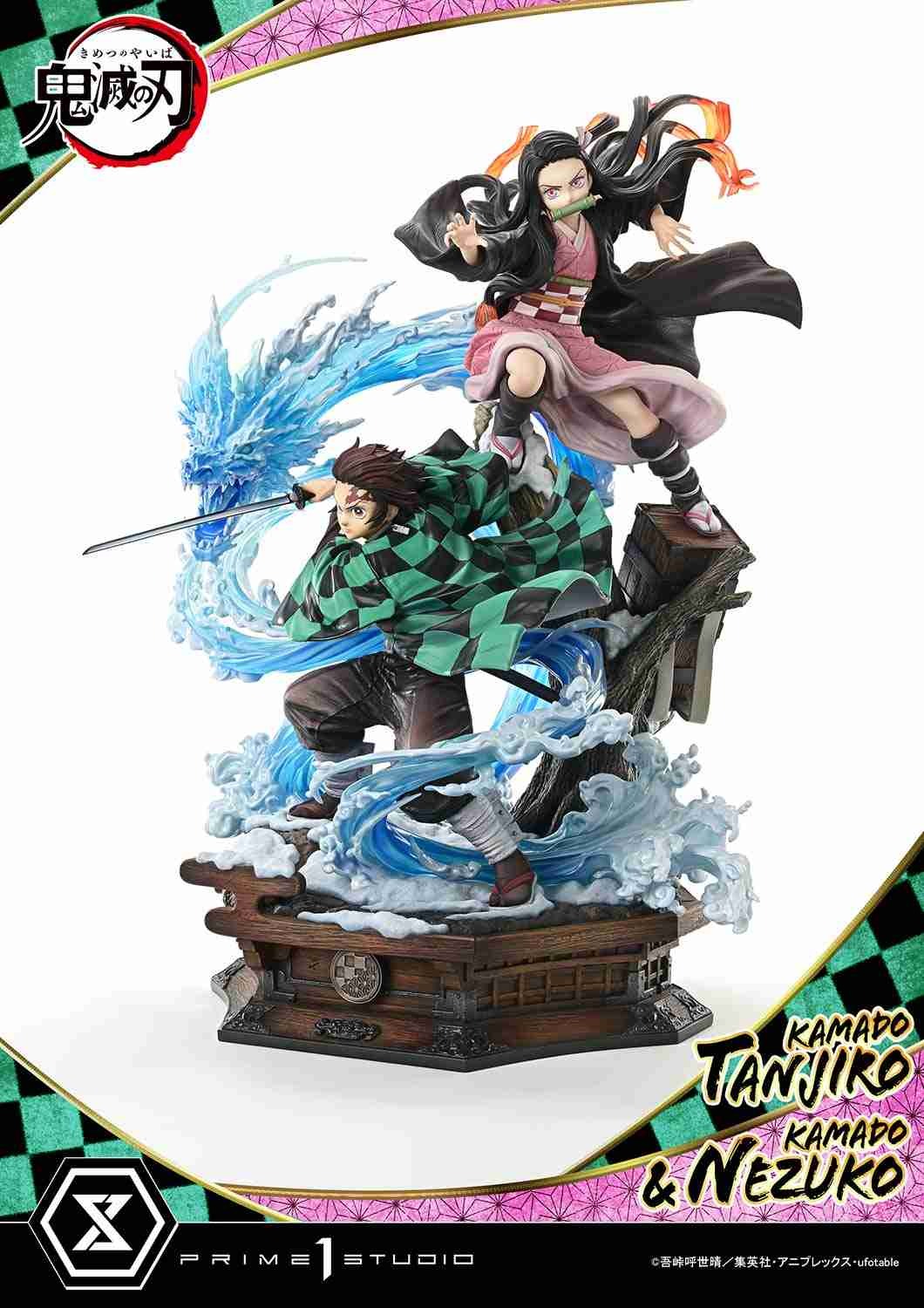 Scaled Figure 1/6 Tanjiro Kamado & Nezuko Kamado Concept Masterline Reg Ver. - Kimetsu No Yaiba By Prime 1 Studio