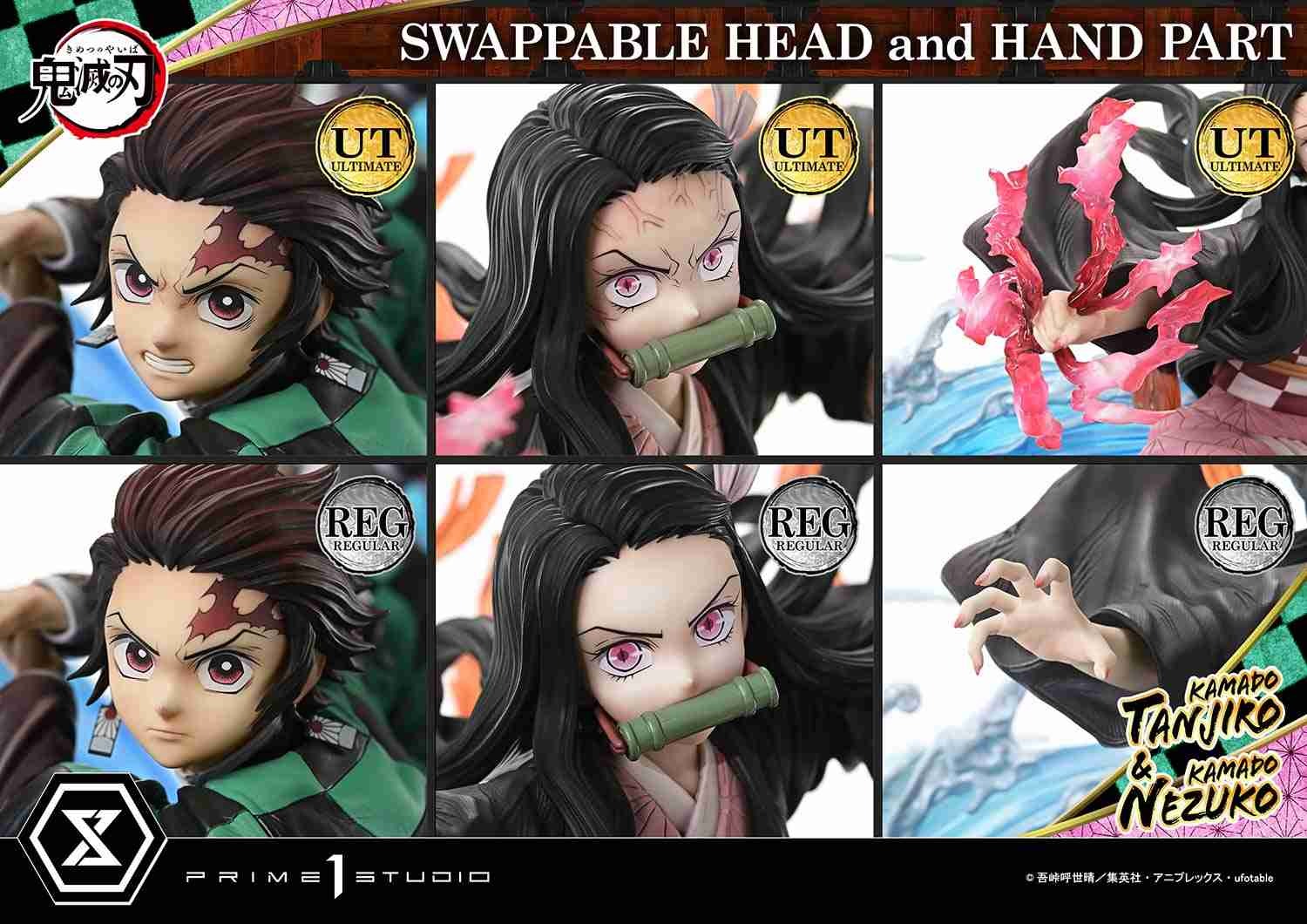 Scaled Figure 1/6 Tanjiro Kamado & Nezuko Kamado Concept Masterline Deluxe Ver. - Kimetsu No Yaiba By Prime 1 Studio