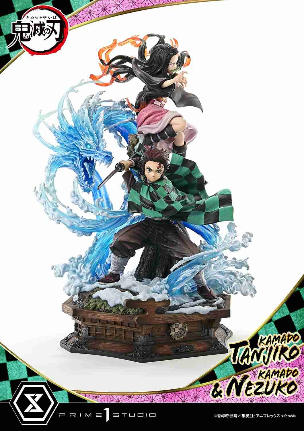 Scaled Figure 1/6 Tanjiro Kamado & Nezuko Kamado Concept Masterline Reg Ver. - Kimetsu No Yaiba By Prime 1 Studio