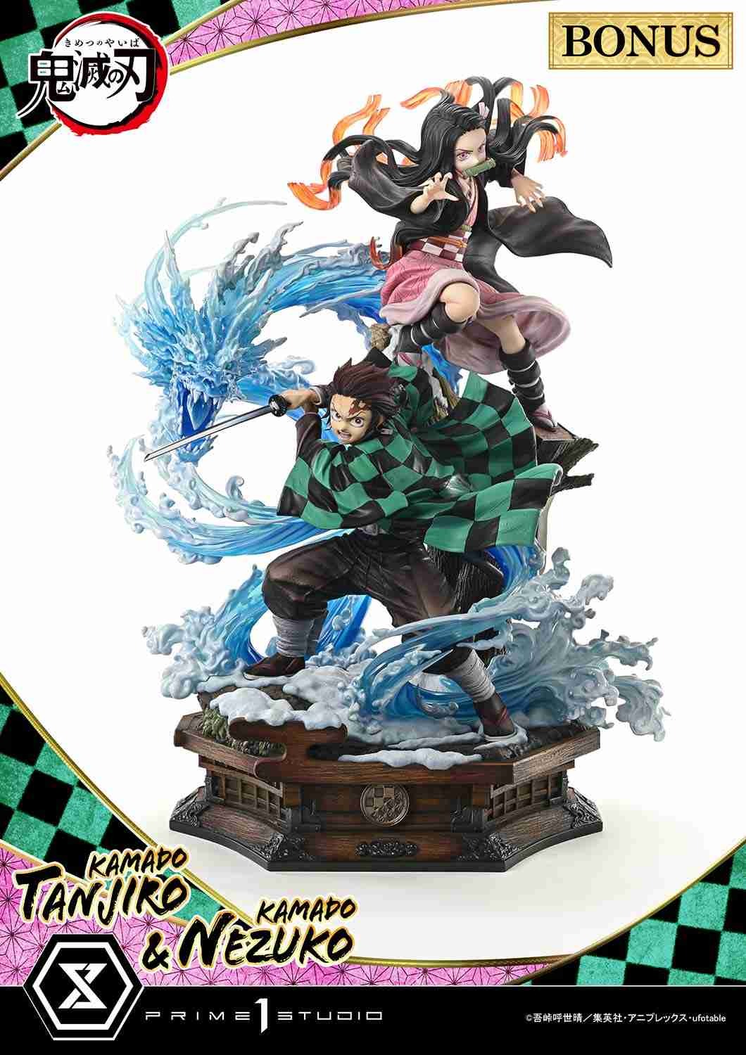 Scaled Figure 1/6 Tanjiro Kamado & Nezuko Kamado Concept Masterline Deluxe Ver. - Kimetsu No Yaiba By Prime 1 Studio