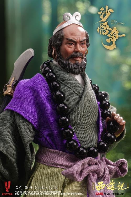 Action Figure 1/12 Sha Wujing - Journey to the West (1986) 40th Anniversary Collector's Edition By Very Cool