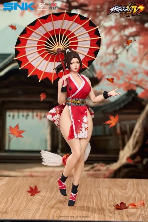 Action Figure 1/6 Shiranui Mai Deluxe Version - The King of Fighters By TriEagles Studio