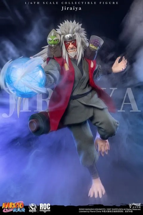 Action Figure 1/6 Jiraiya - Naruto Shippuden ROC019 By Rocket Toys