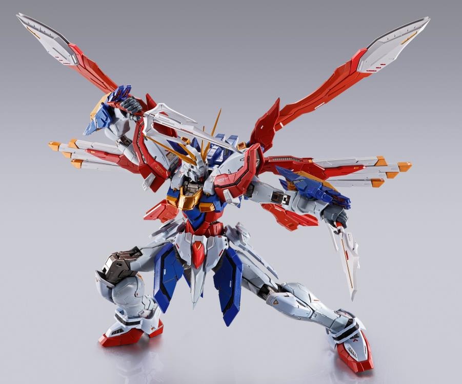 Mobile Fighter God Gundam Metal Build Burning Gundam (Burning Gundam Second Ver.) Action Figure By Bandai Spirits