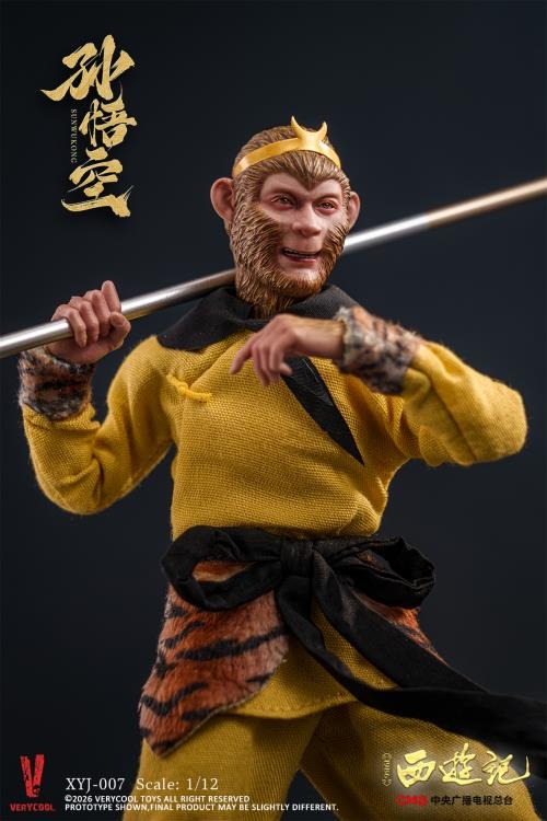 Action Figure 1/12 Sun Wukong - Journey to the West (1986) 40th Anniversary Collector's Edition By Very Cool