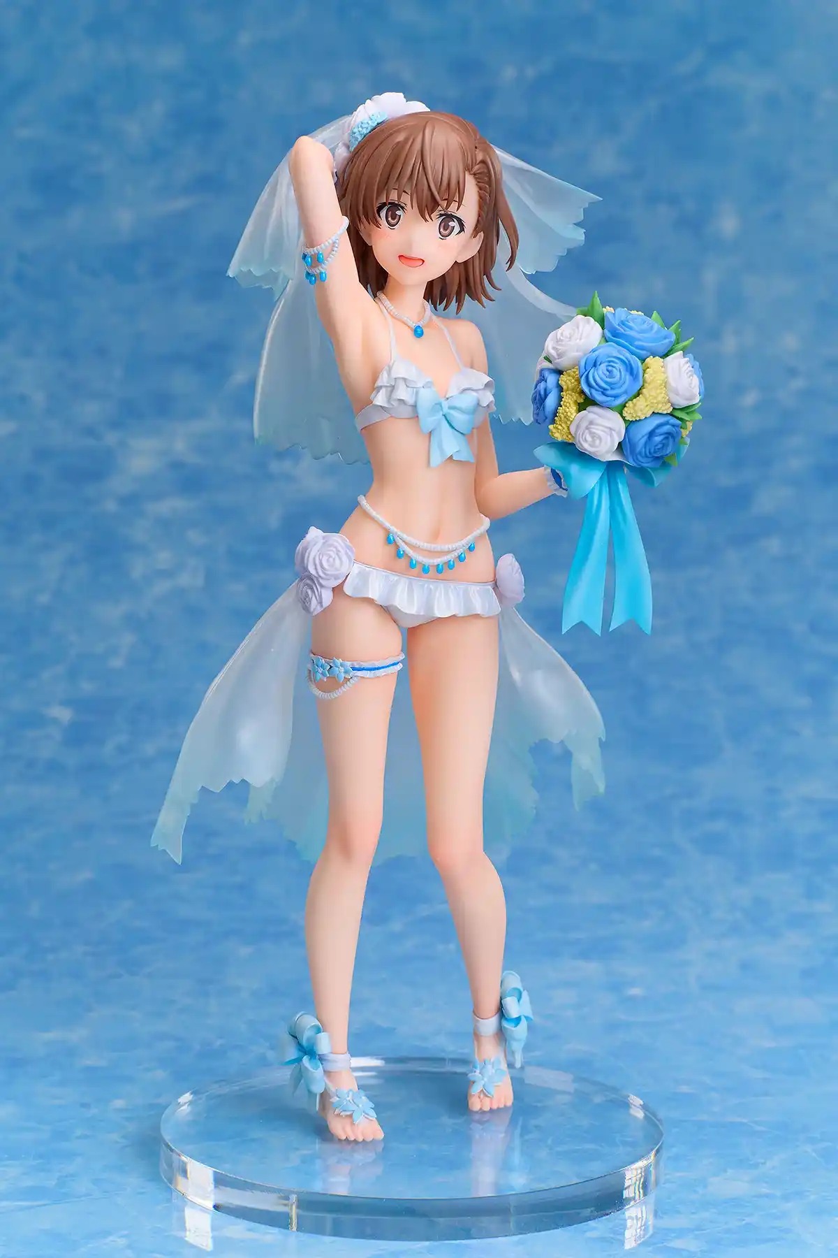 Scaled Figure 1/7 Misaka Mikoto - Wedding Swimsuit Ver. To Aru Kagaku no Rail T By A Dimension