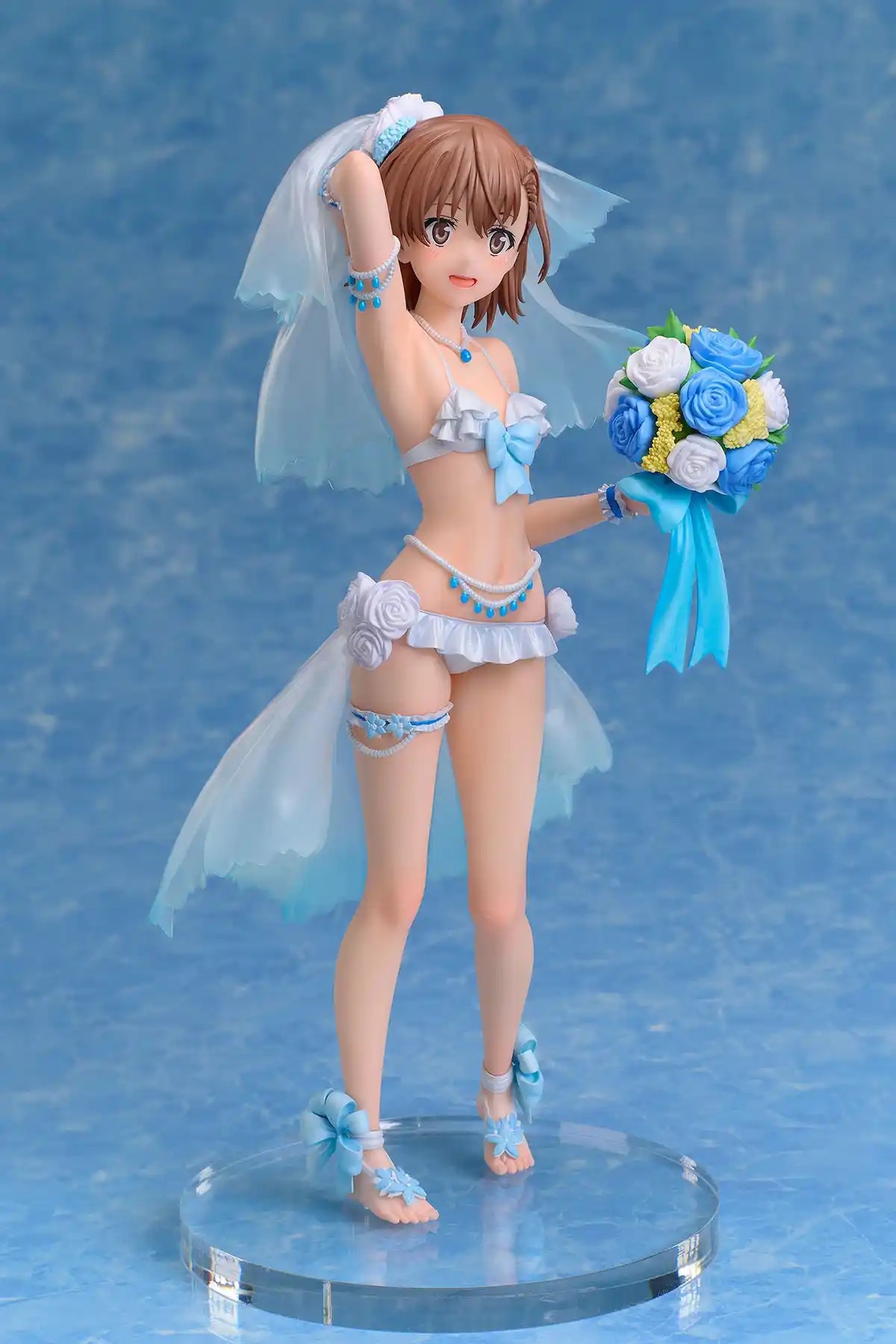 Scaled Figure 1/7 Misaka Mikoto - Wedding Swimsuit Ver. To Aru Kagaku no Rail T By A Dimension