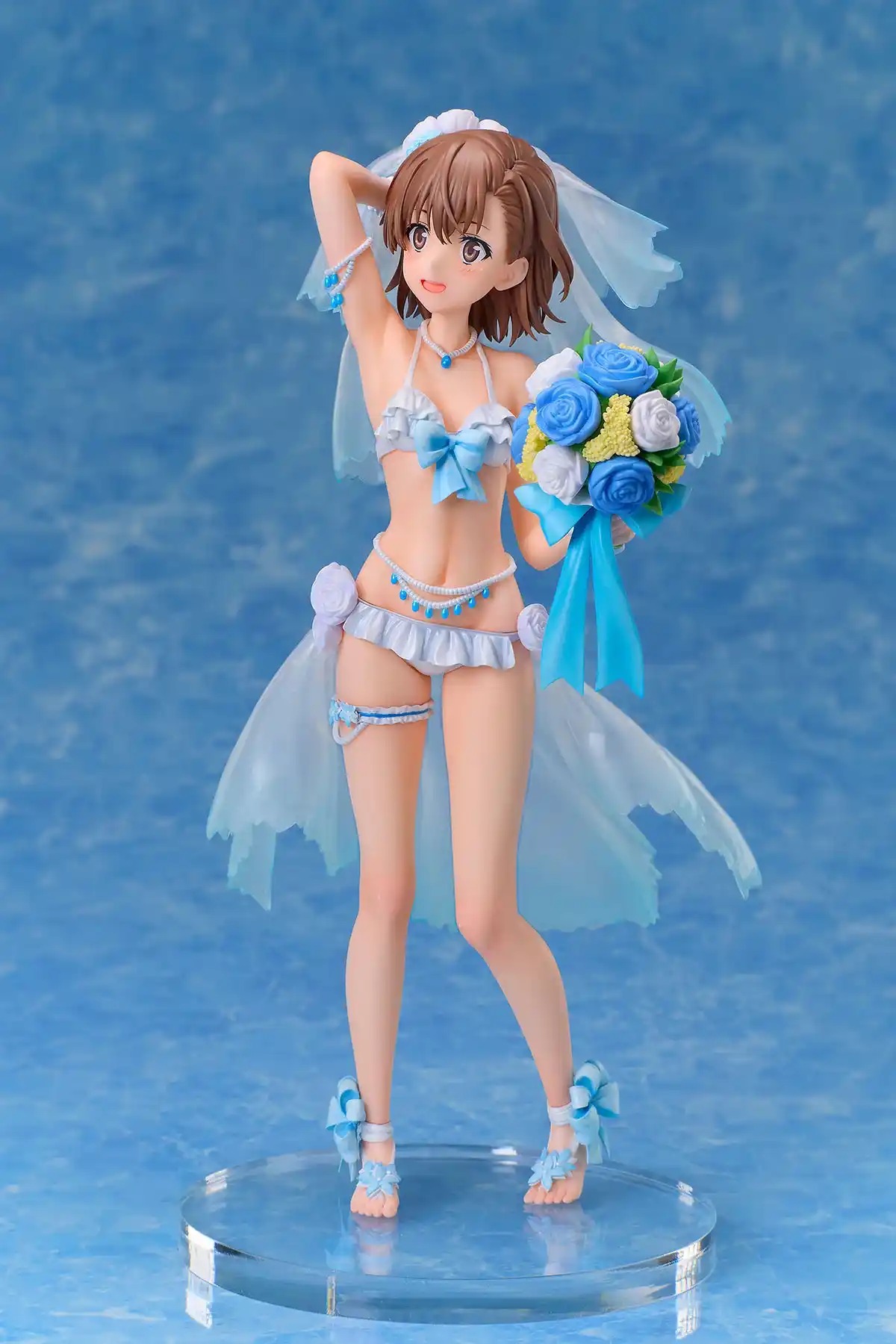 Scaled Figure 1/7 Misaka Mikoto - Wedding Swimsuit Ver. To Aru Kagaku no Rail T By A Dimension