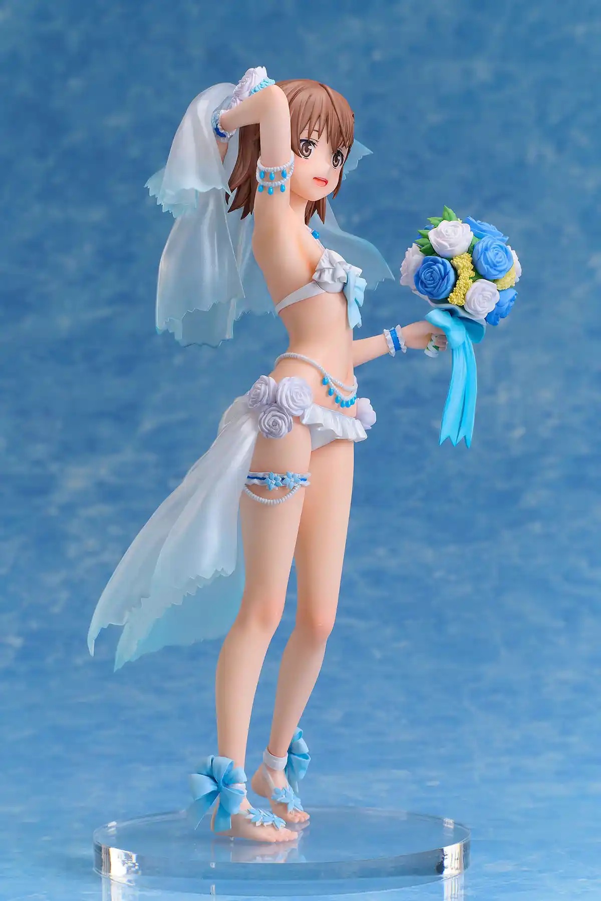Scaled Figure 1/7 Misaka Mikoto - Wedding Swimsuit Ver. To Aru Kagaku no Rail T By A Dimension