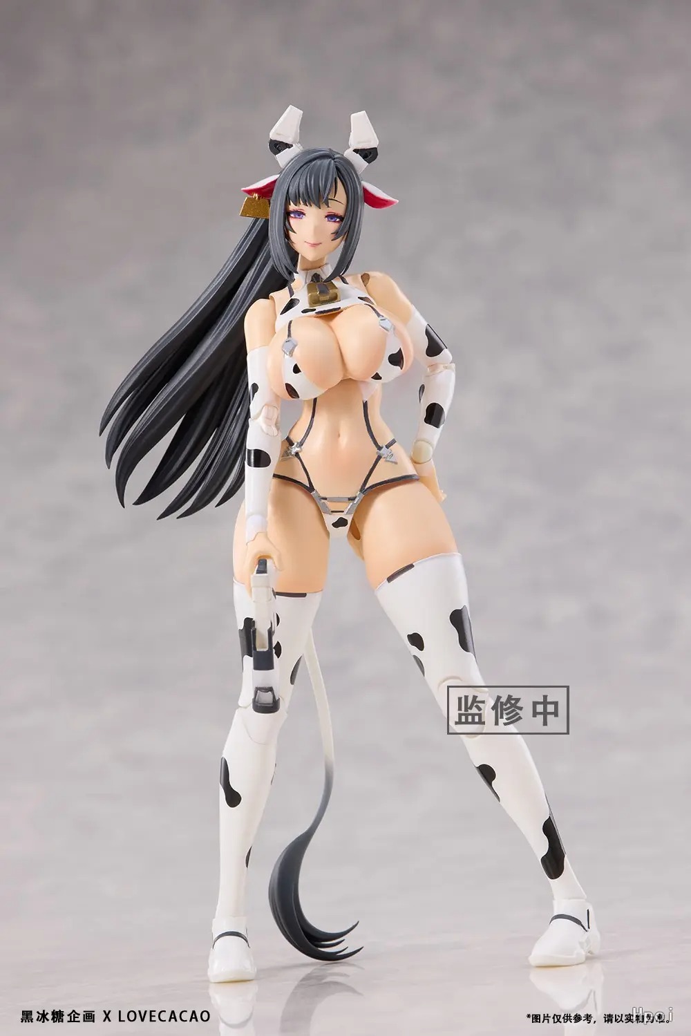Action Figure 1/12 Milky White Cow Girl / Hei Bing Tang Qi Hua - Illustration by LOVECACAO By Black Rock Sugar
