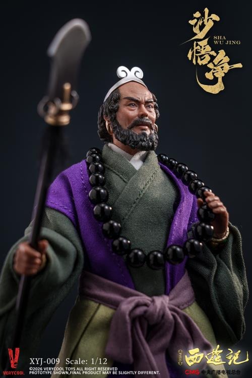 Action Figure 1/12 Sha Wujing - Journey to the West (1986) 40th Anniversary Collector's Edition By Very Cool