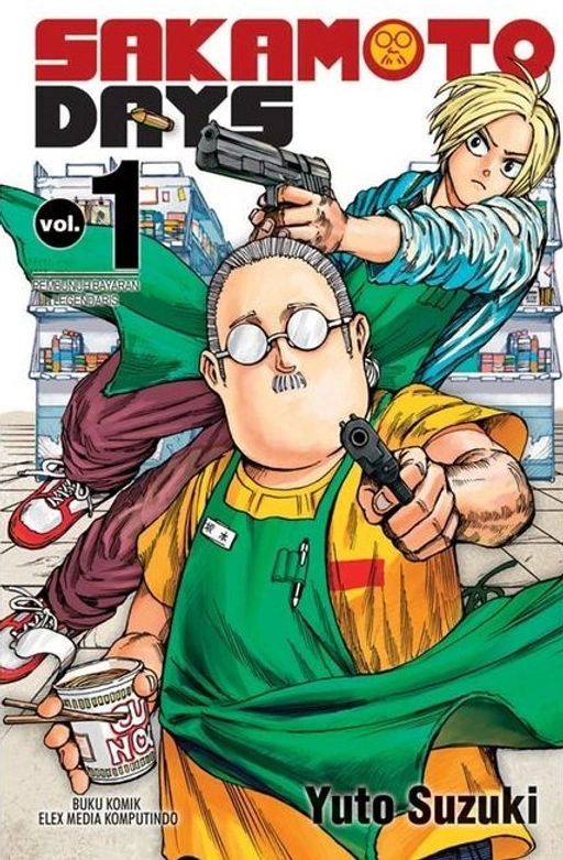 Image of [READY STOCK ITEM] Komik Sakamoto Days vol 01 - 13 bekas pemakaian wajar