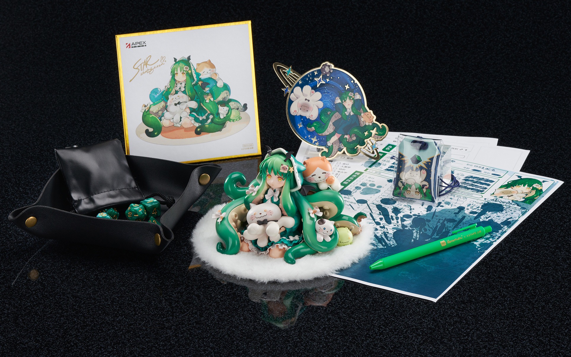 Scaled Figure Non Scale Cthulhu Meowthulhu - Pajamas Party Ver. Original Character (10cm) By APEX