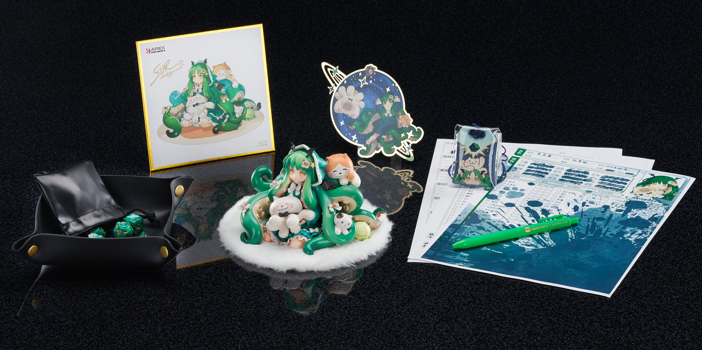 Scaled Figure Non Scale Cthulhu Meowthulhu - Pajamas Party Ver. Original Character (10cm) By APEX