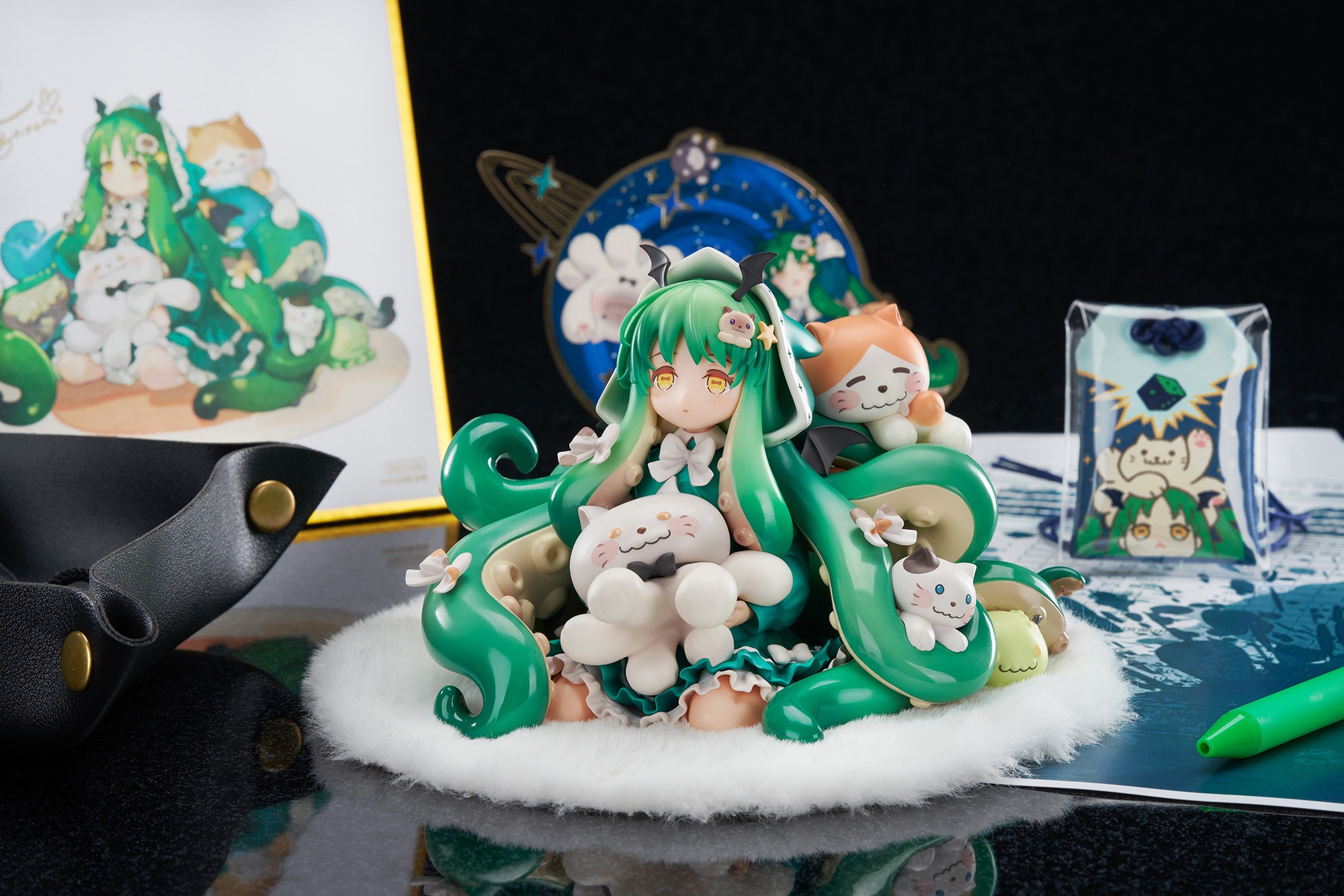 Scaled Figure Non Scale Cthulhu Meowthulhu - Pajamas Party Ver. Original Character (10cm) By APEX