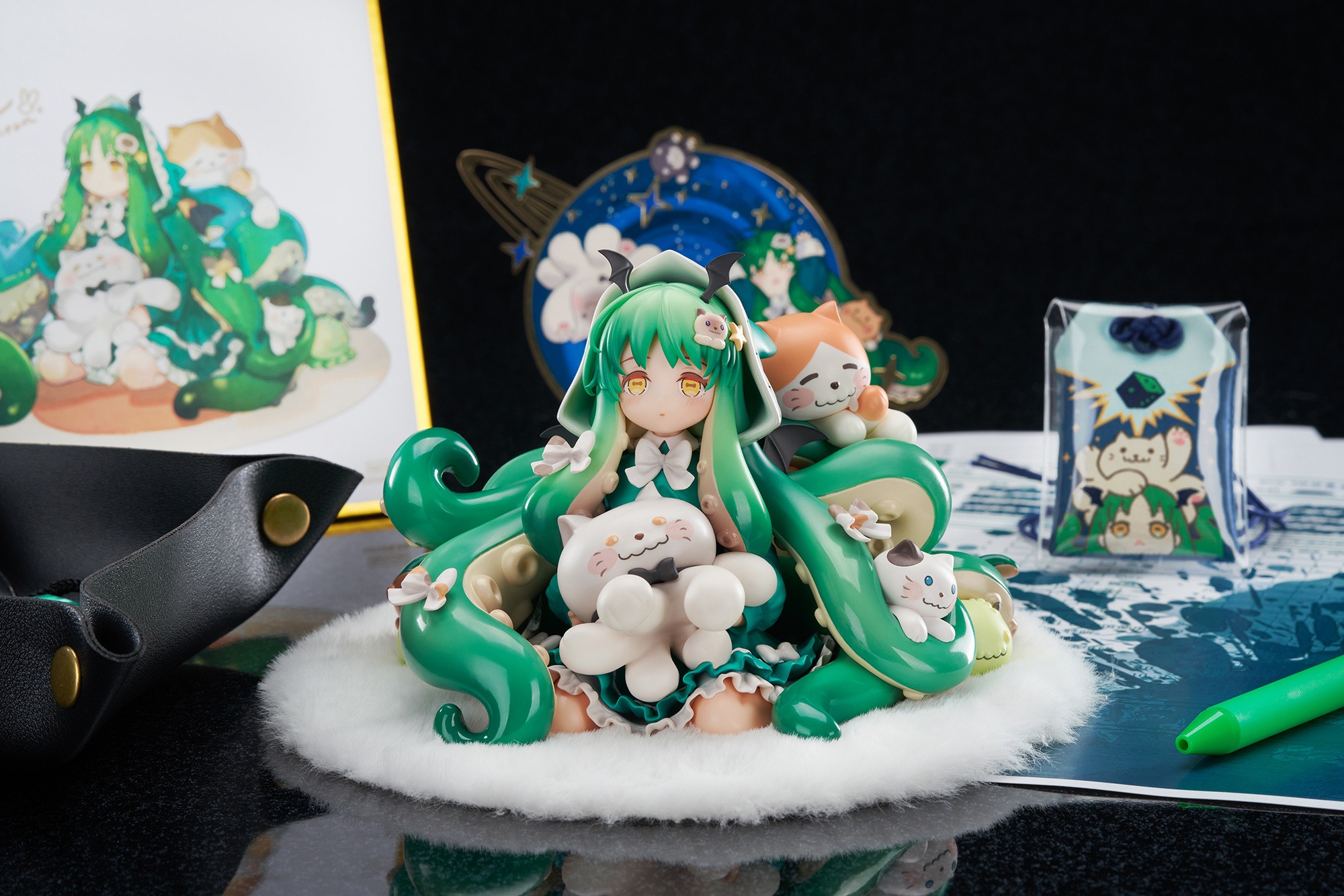 Scaled Figure Non Scale Cthulhu Meowthulhu - Pajamas Party Ver. Original Character (10cm) By APEX