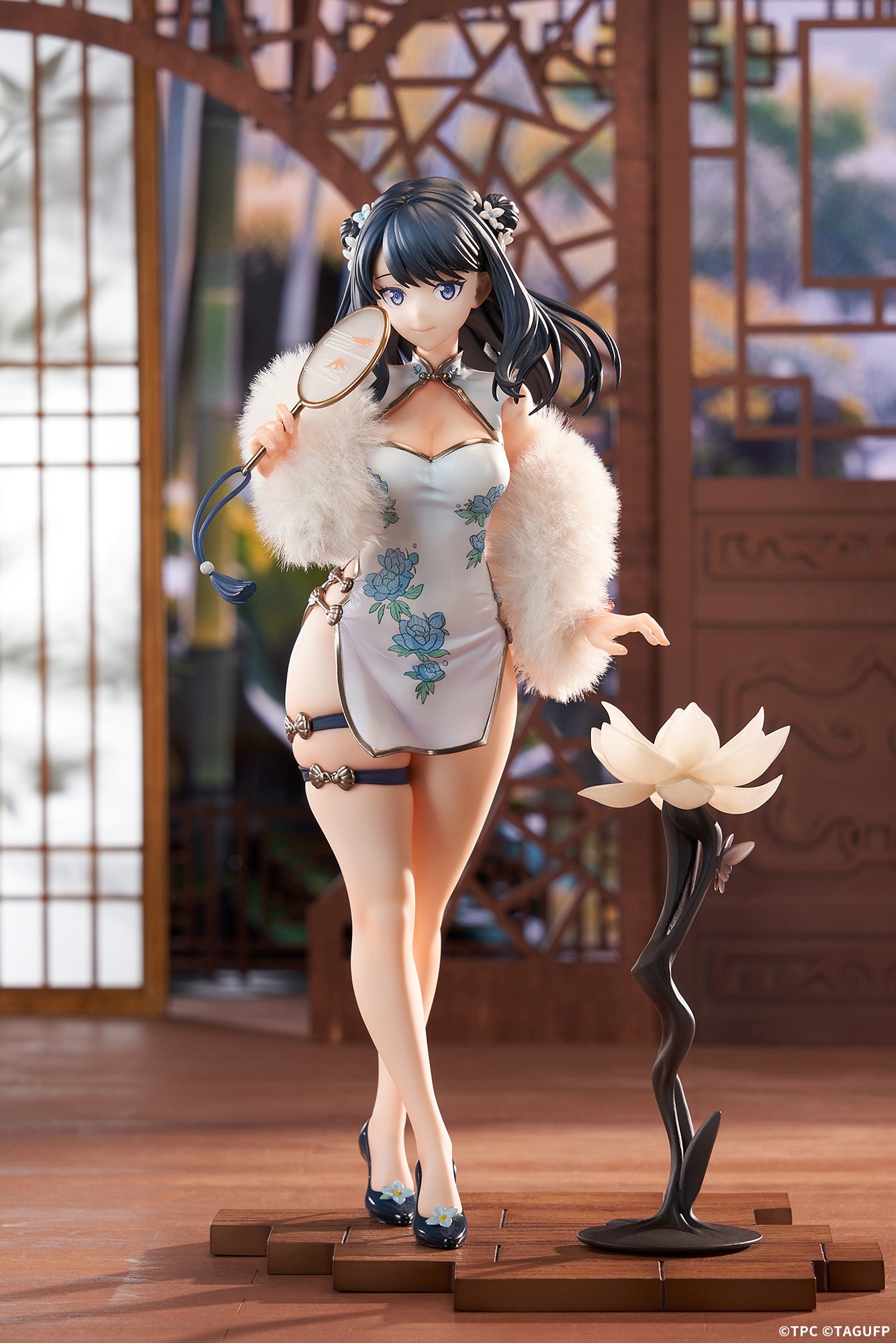 [Set of 2] Scaled Figure 1/7 Takarada Rikka & Minami Yume - China Dress Ver. Gridman Universe By APEX