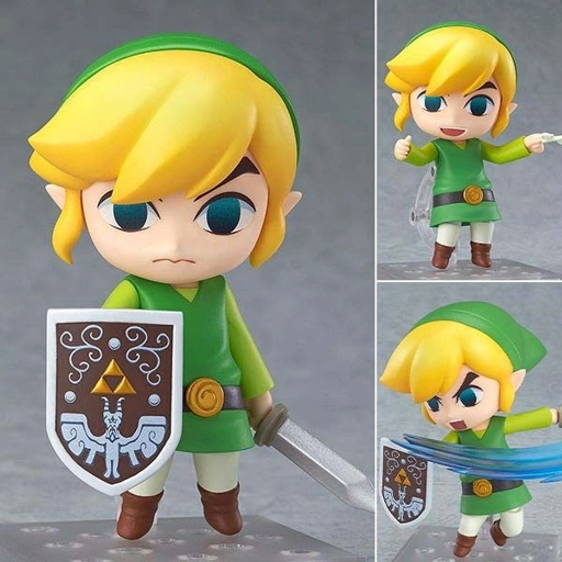 Image of Nendoroid Link - The Wind Waker Ver. The Legend of Zelda: The Wind Waker HD By Good Smile Company