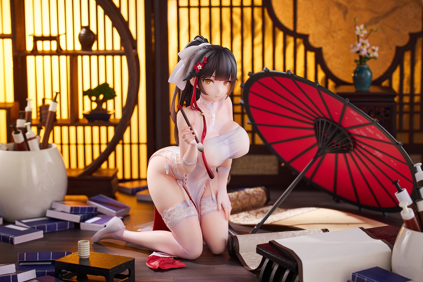 Scaled Figure 1/4 Takao - The Lessons of Spring Ver. Azur Lane By Alphamax
