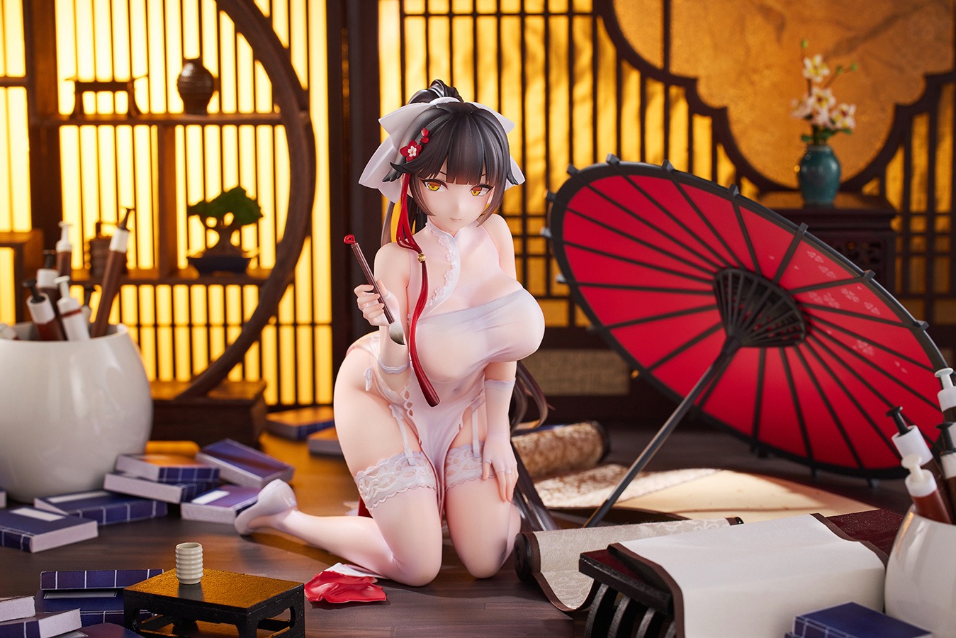 Scaled Figure 1/4 Takao - The Lessons of Spring Ver. Azur Lane By Alphamax