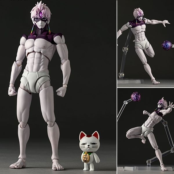 Revoltech Action Figure Jiji / Enjouji Jin - Transformed Ver. DanDaDan / Dan Da Dan By Kaiyodo