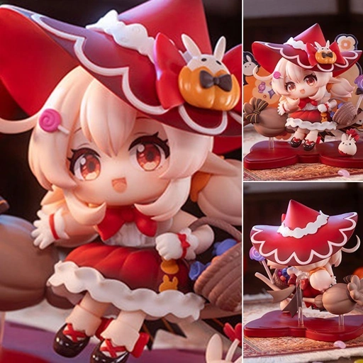 Image of Mini Figure Q Version Klee - Gloomy Night Fantasy Series Ver. Genshin Impact (11cm) By Mihoyo