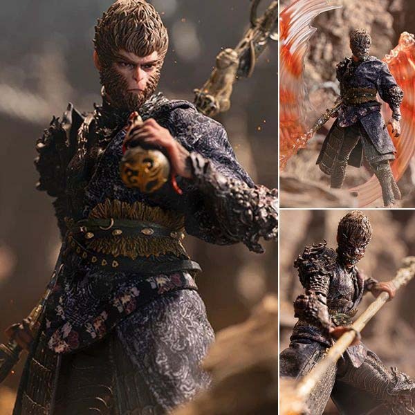 Action Figure 1/12 Sun Go Kong The Destined One Bronze Armor Set Ver. - Black Myth: Wukong By INART