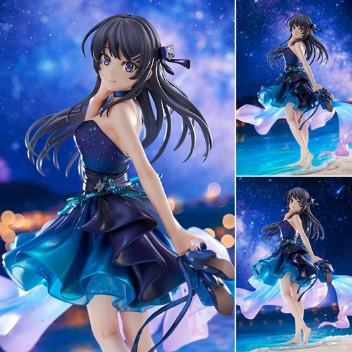 Image of Shibuya Scramble Scaled Figure 1/7 Sakurajima Mai - Starry Night Sky Ver. Seishun Buta Yarou wa Bunny Girl Senpai no Yume wo Minai By eStream