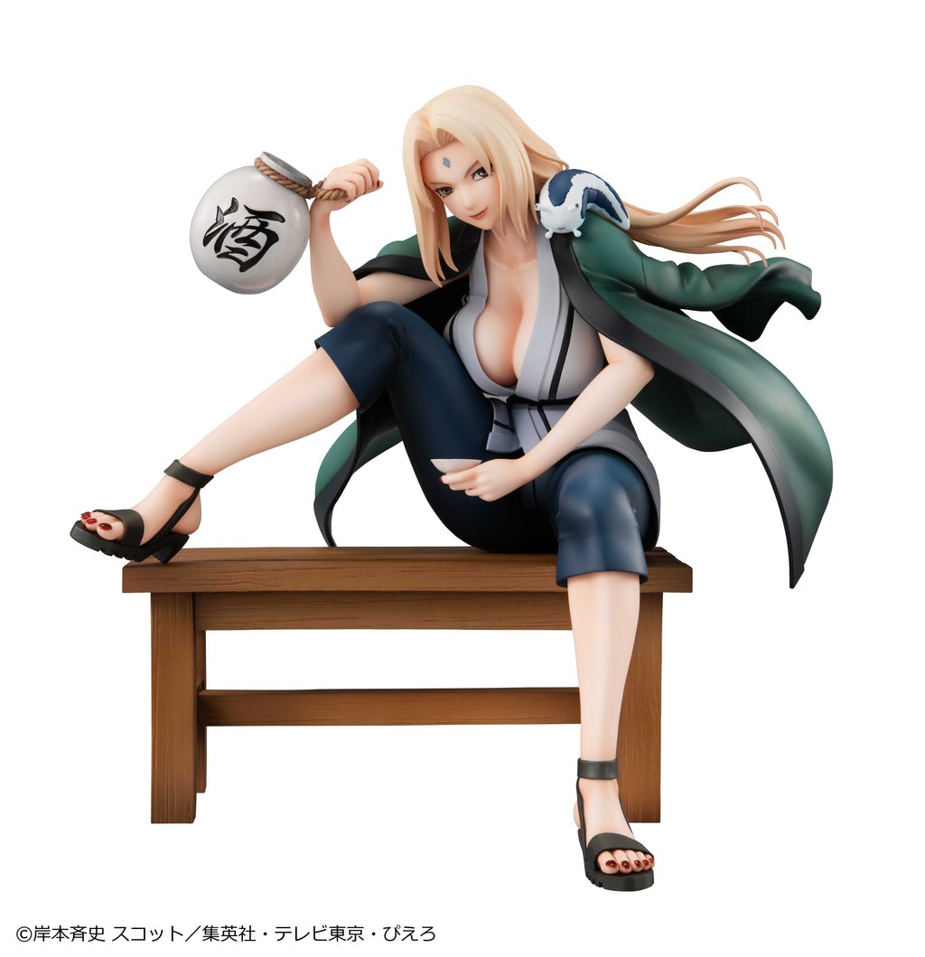 Naruto Gals Figure Tsunade - 2 Ver. Naruto By MegaHouse