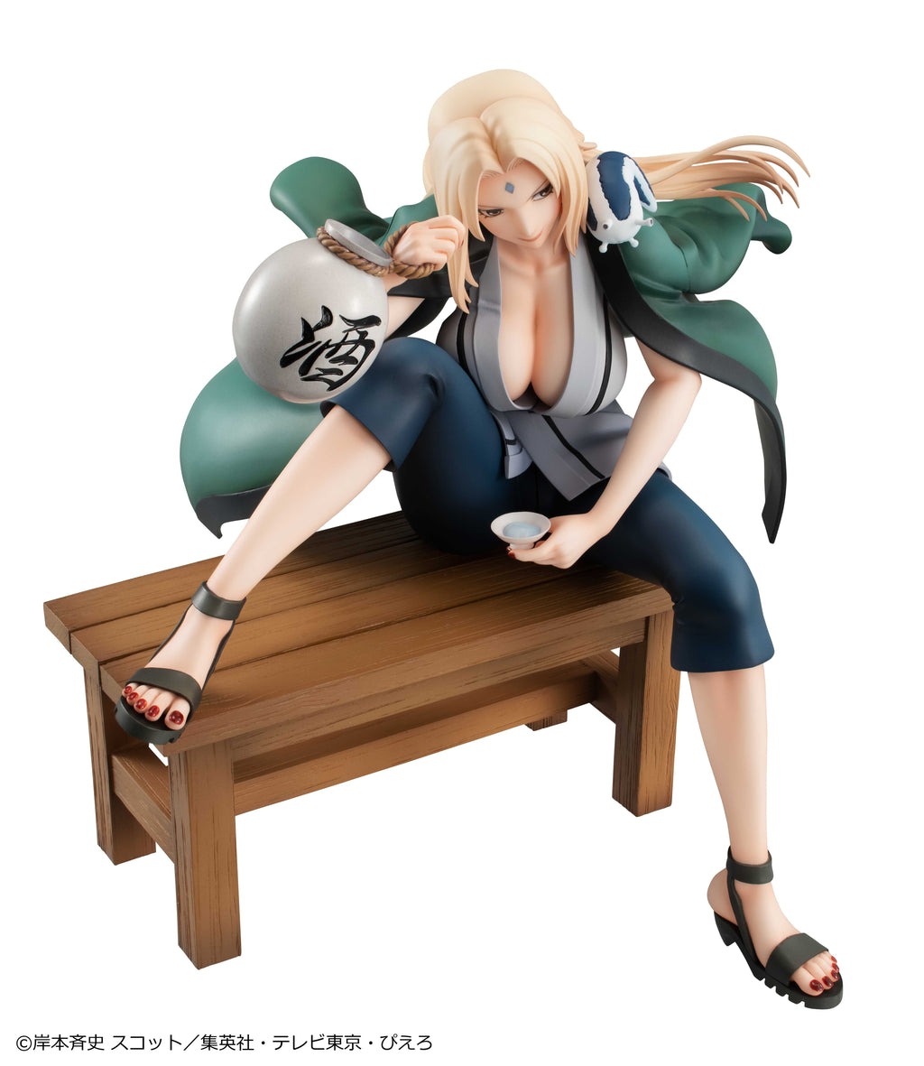 Naruto Gals Figure Tsunade - 2 Ver. Naruto By MegaHouse