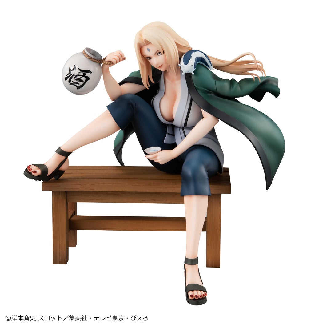 Naruto Gals Figure Tsunade - 2 Ver. Naruto By MegaHouse