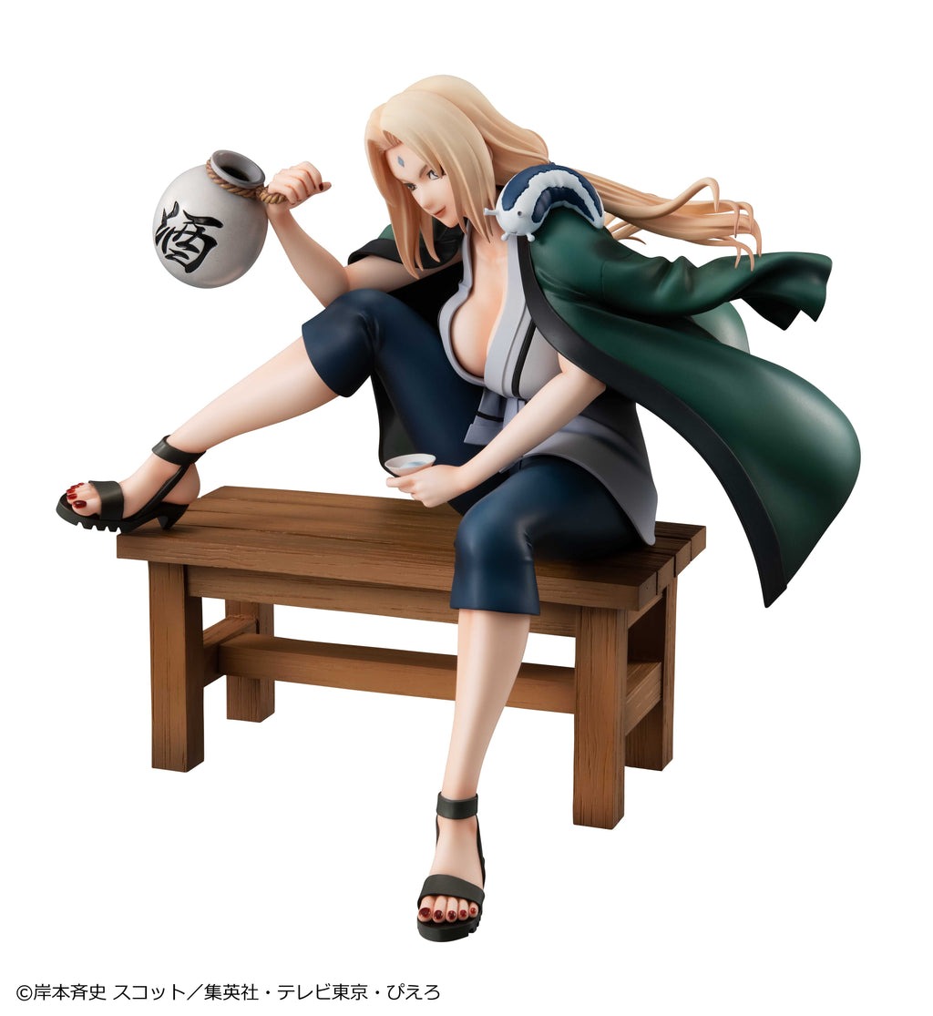 Naruto Gals Figure Tsunade - 2 Ver. Naruto By MegaHouse