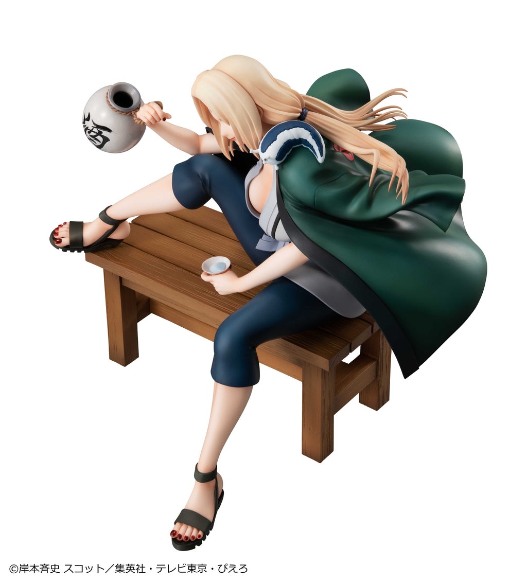 Naruto Gals Figure Tsunade - 2 Ver. Naruto By MegaHouse