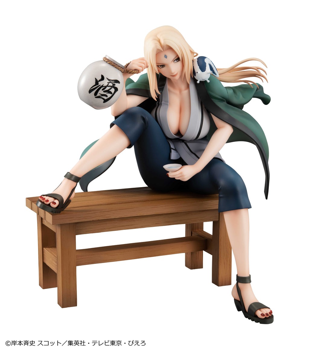 Naruto Gals Figure Tsunade - 2 Ver. Naruto By MegaHouse