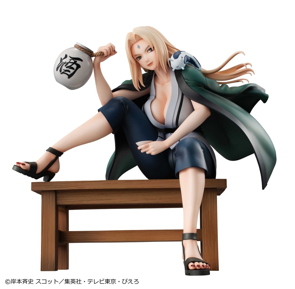 Naruto Gals Figure Tsunade - 2 Ver. Naruto By MegaHouse
