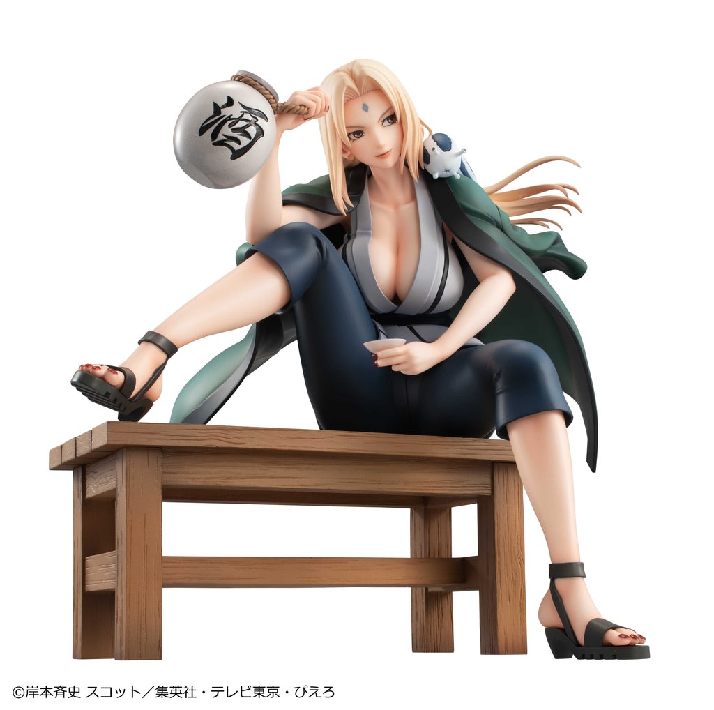 Naruto Gals Figure Tsunade - 2 Ver. Naruto By MegaHouse