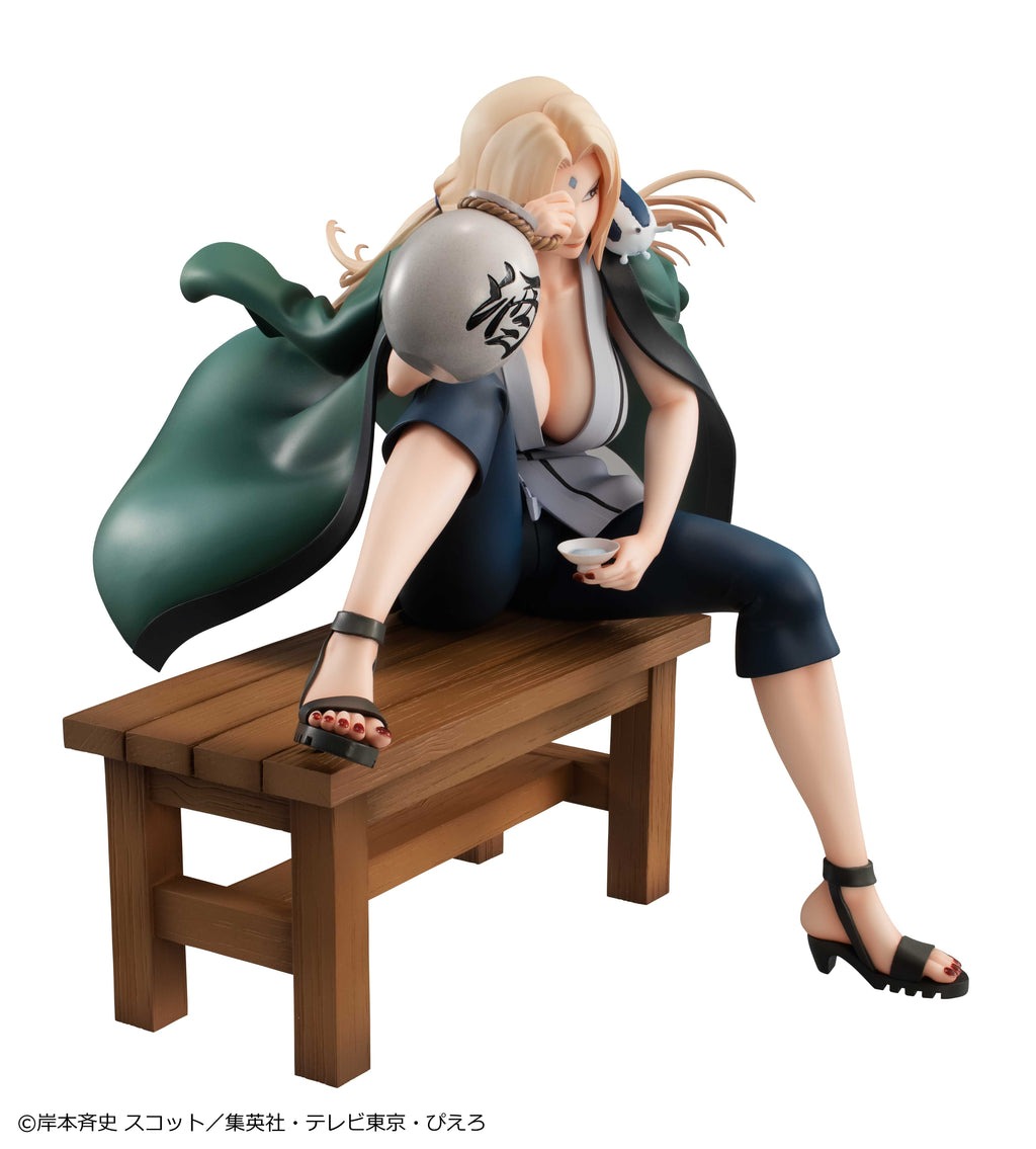 Naruto Gals Figure Tsunade - 2 Ver. Naruto By MegaHouse
