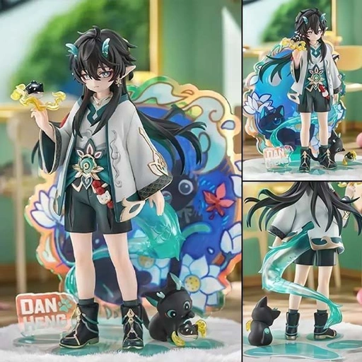 Image of Non Scaled Figure Dan Heng Imbibitor Lunae - Little Cat Series Ver. Honkai: Star Rail (19cm) By RIBOSE
