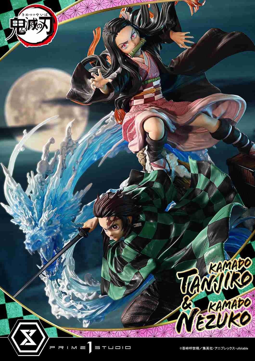 Scaled Figure 1/6 Tanjiro Kamado & Nezuko Kamado Concept Masterline Reg Ver. - Kimetsu No Yaiba By Prime 1 Studio