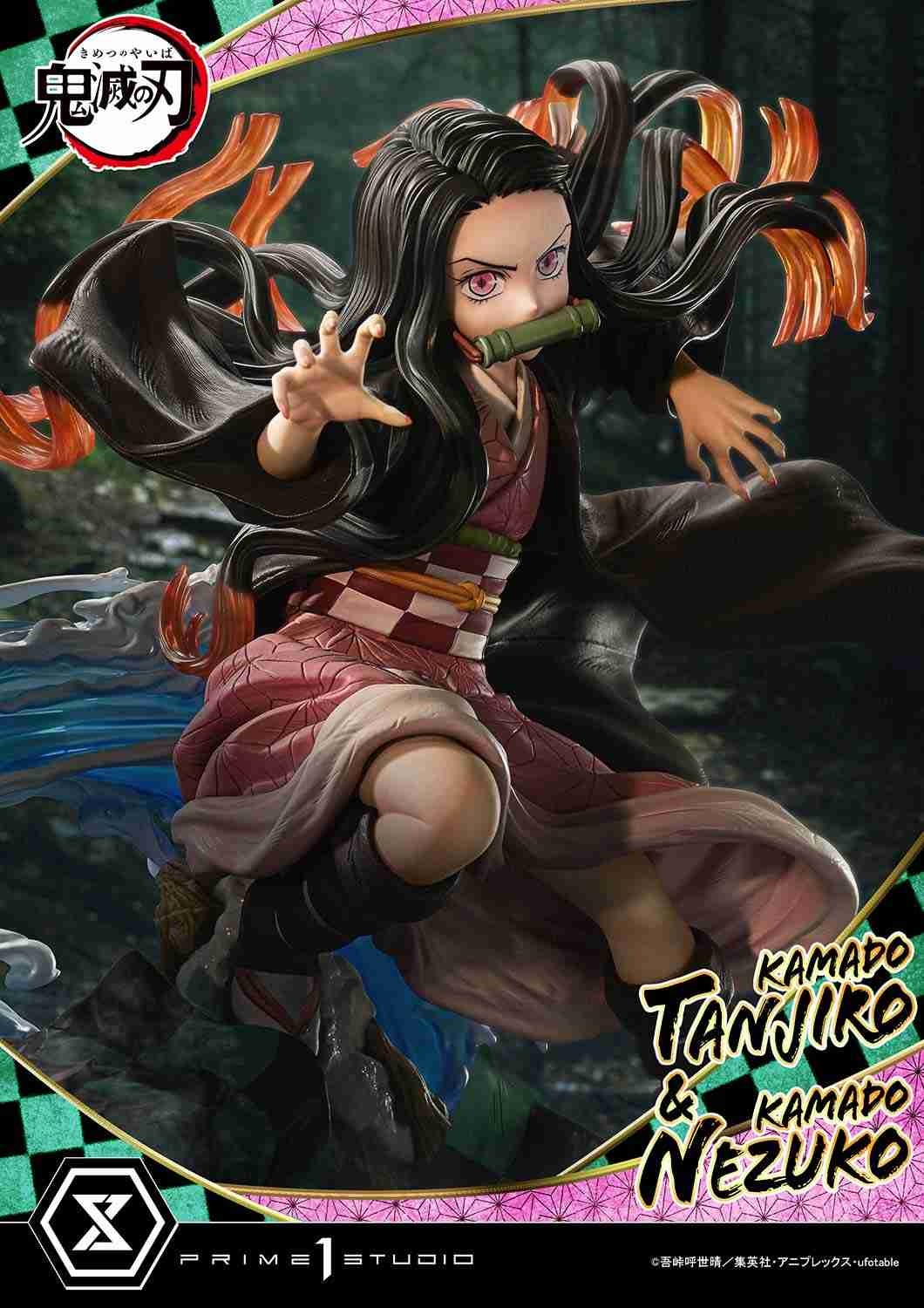 Scaled Figure 1/6 Tanjiro Kamado & Nezuko Kamado Concept Masterline Reg Ver. - Kimetsu No Yaiba By Prime 1 Studio