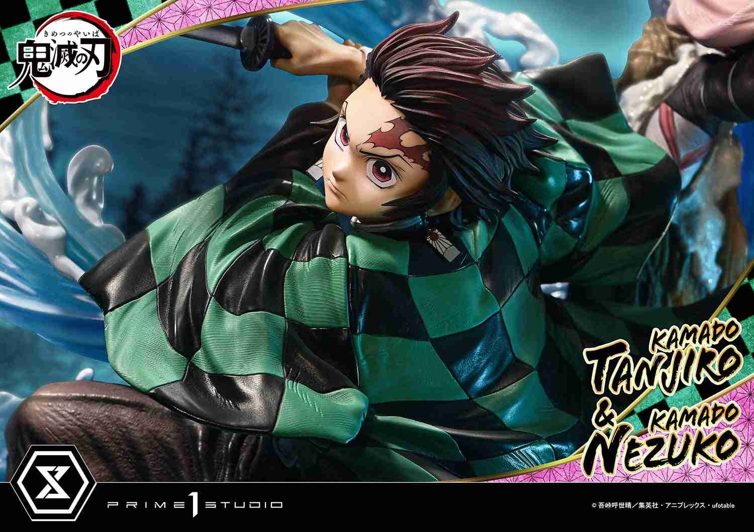 Scaled Figure 1/6 Tanjiro Kamado & Nezuko Kamado Concept Masterline Reg Ver. - Kimetsu No Yaiba By Prime 1 Studio