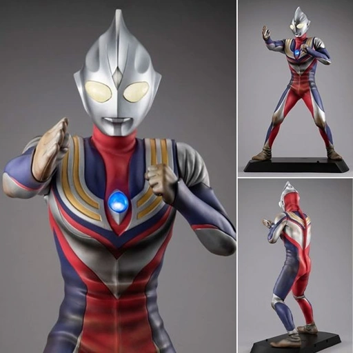 Image of Ultimate Article Figure Ultraman Tiga - (Multi Type) Battle Image Color Ver. Ultraman  By MegaHouse