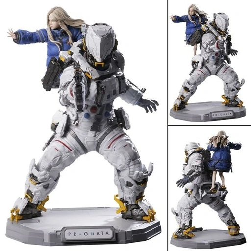 Image of Scaled Figure 1/7 Creator's Model Hugh Williams & Diana / D-I-0336-7 - PRAGMATA (28cm) By CAPCOM