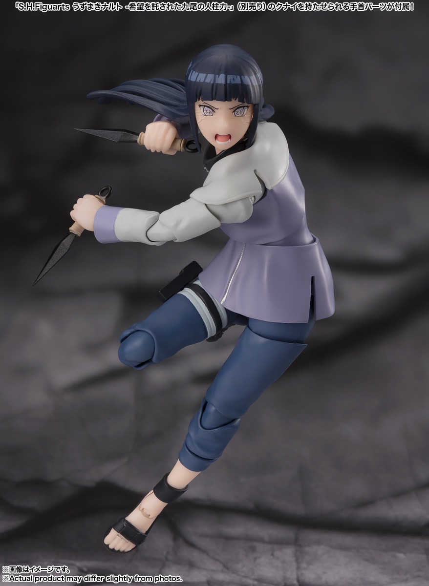 SHF S.H.Figuarts Hyuga Hinata - Virtuous Byakugan Ver. Naruto Shippuden By Bandai Spirits