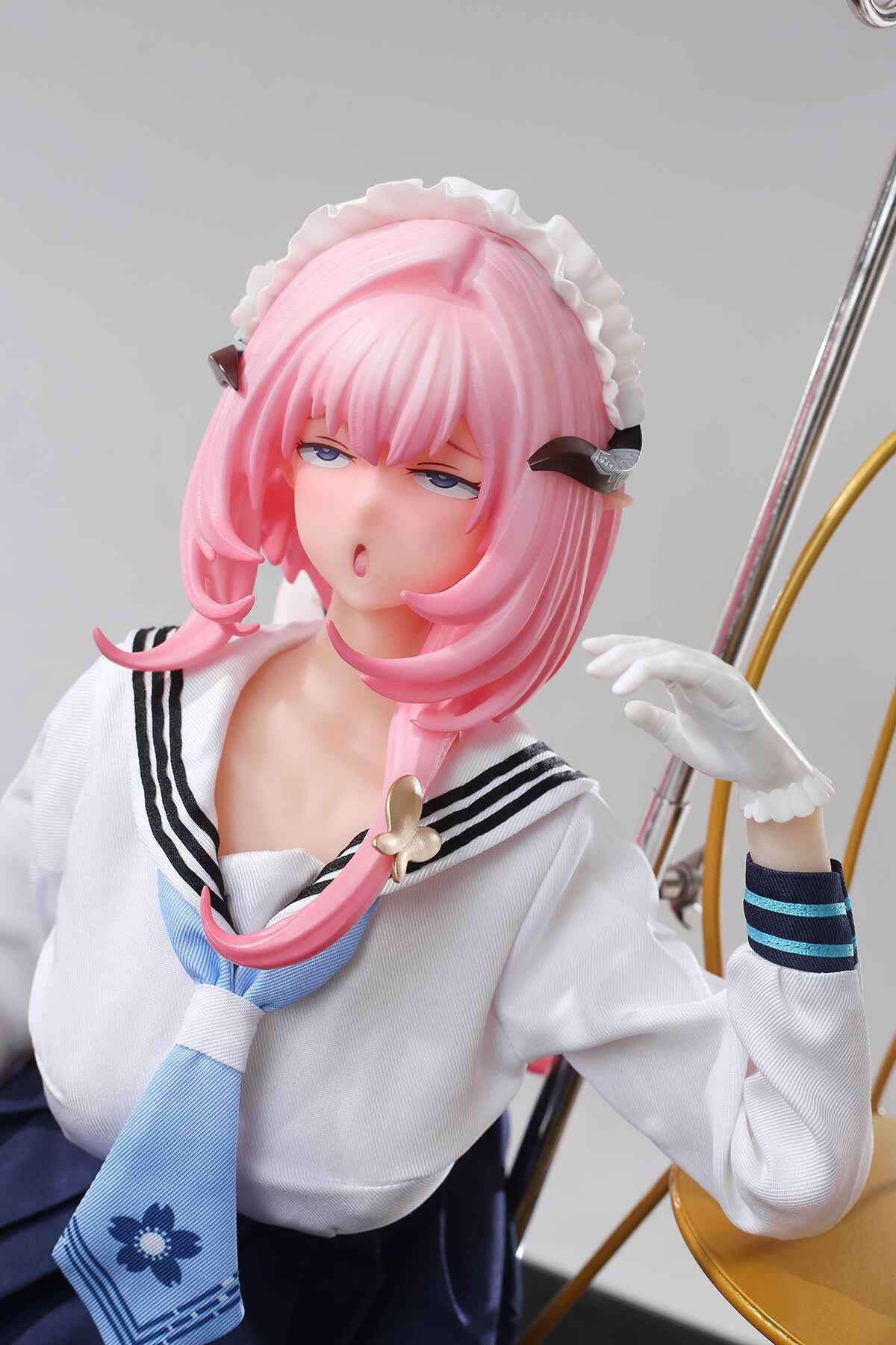 [Cast-Off] Silicone Action Figure 1/3 Elysia detachable Sailor Suit & Maid Custome Ver- Honkai Impact 3rd