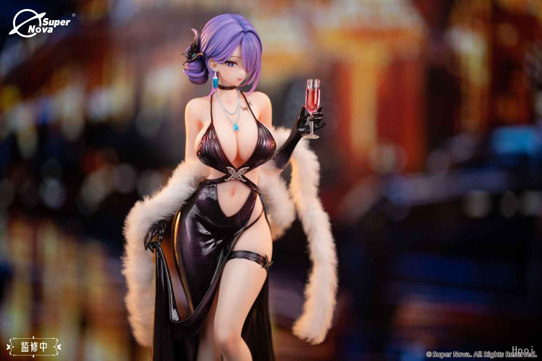 Scaled Figure 1/6 Yuna - Chasing Eyes Party Dress Ver. Illustration by Biya By Super Nova