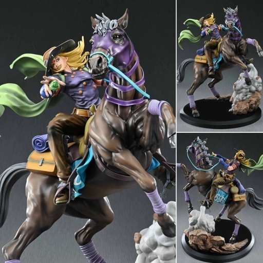Image of Non Scaled Gyro Zeppeli & Valkyrie - Jojo's Bizzare Adventure: Steel Ball Run By Medicos Entertainment
