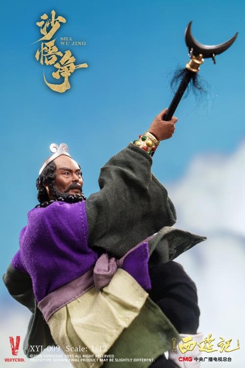 Action Figure 1/12 Sha Wujing - Journey to the West (1986) 40th Anniversary Collector's Edition By Very Cool