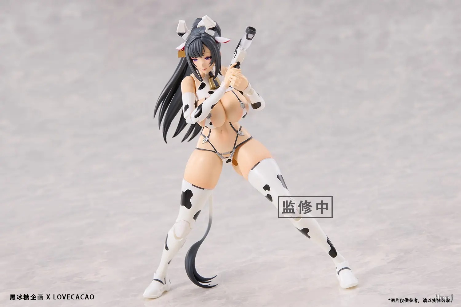 Action Figure 1/12 Milky White Cow Girl / Hei Bing Tang Qi Hua - Illustration by LOVECACAO By Black Rock Sugar