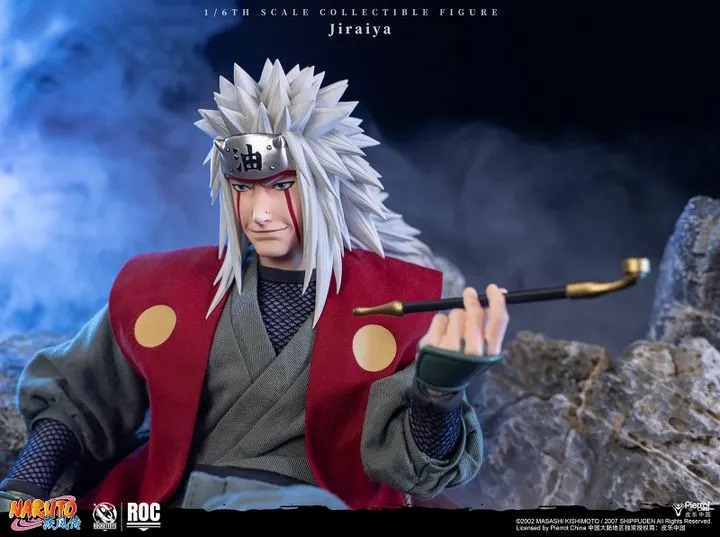 Action Figure 1/6 Jiraiya - Naruto Shippuden ROC019 By Rocket Toys